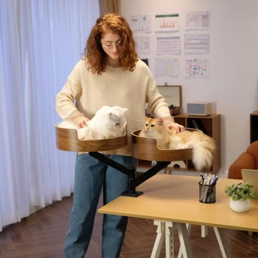2025 hot selling cat bed adjustable, liftable and computer desk - Desk nest | Buy at Cat