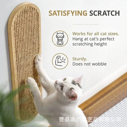 Amazon pet cat scratching board wear - resistant cat sofa toy vertical sisal kitten claw scratching board - Scratcher | Buy at Cat