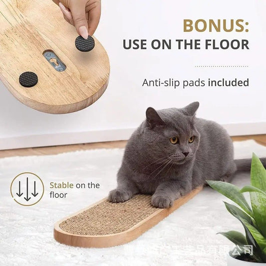 Amazon pet cat scratching board wear - resistant cat sofa toy vertical sisal kitten claw scratching board - Scratcher | Buy at Cat